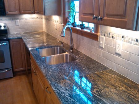 Porcelain Tile Backsplash